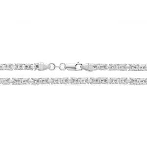 Acotis Silver Chain Square Byzantine G1043