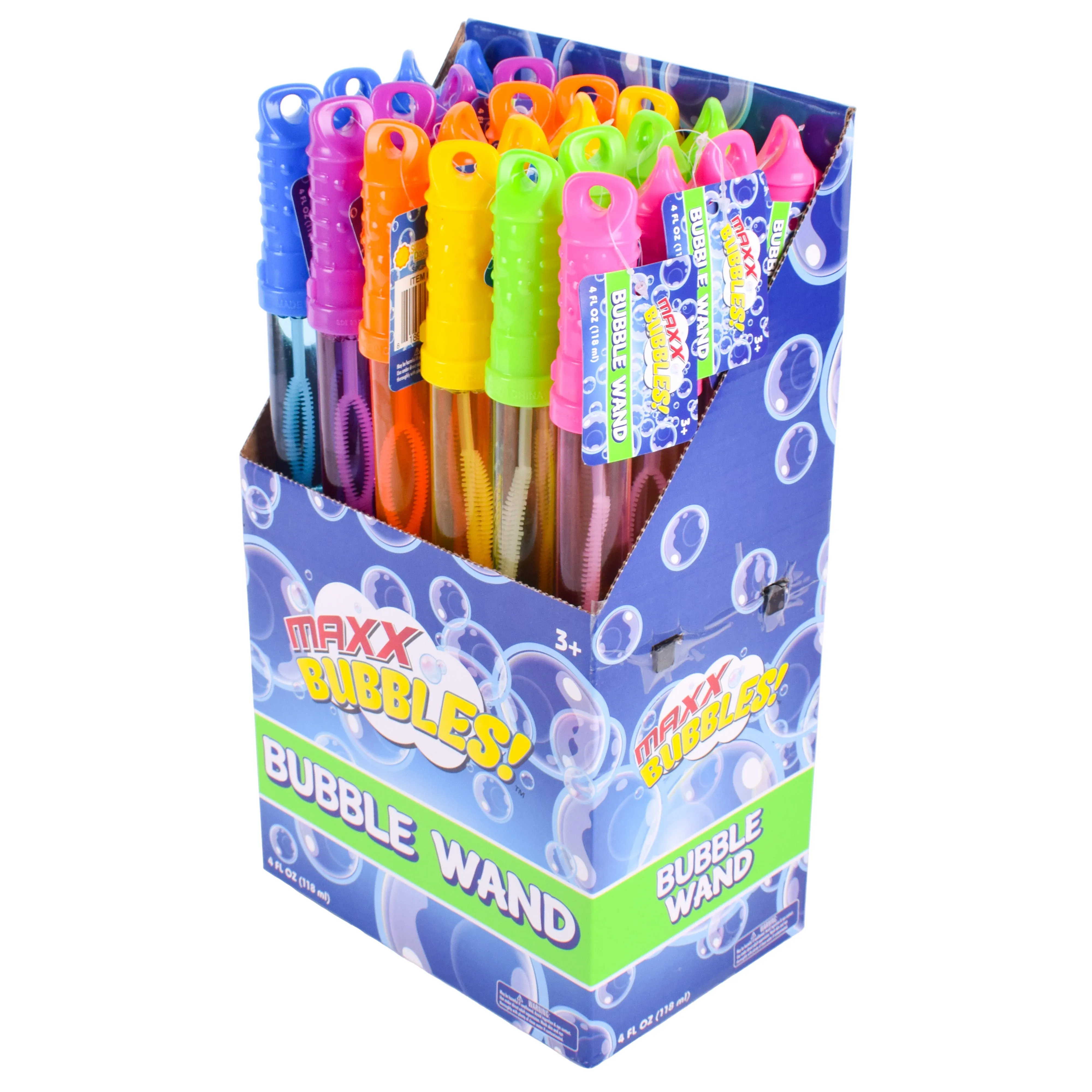 Assorted MAXX Bubbles 4 Oz Bubble Wand by Sunny Days Entertainment
