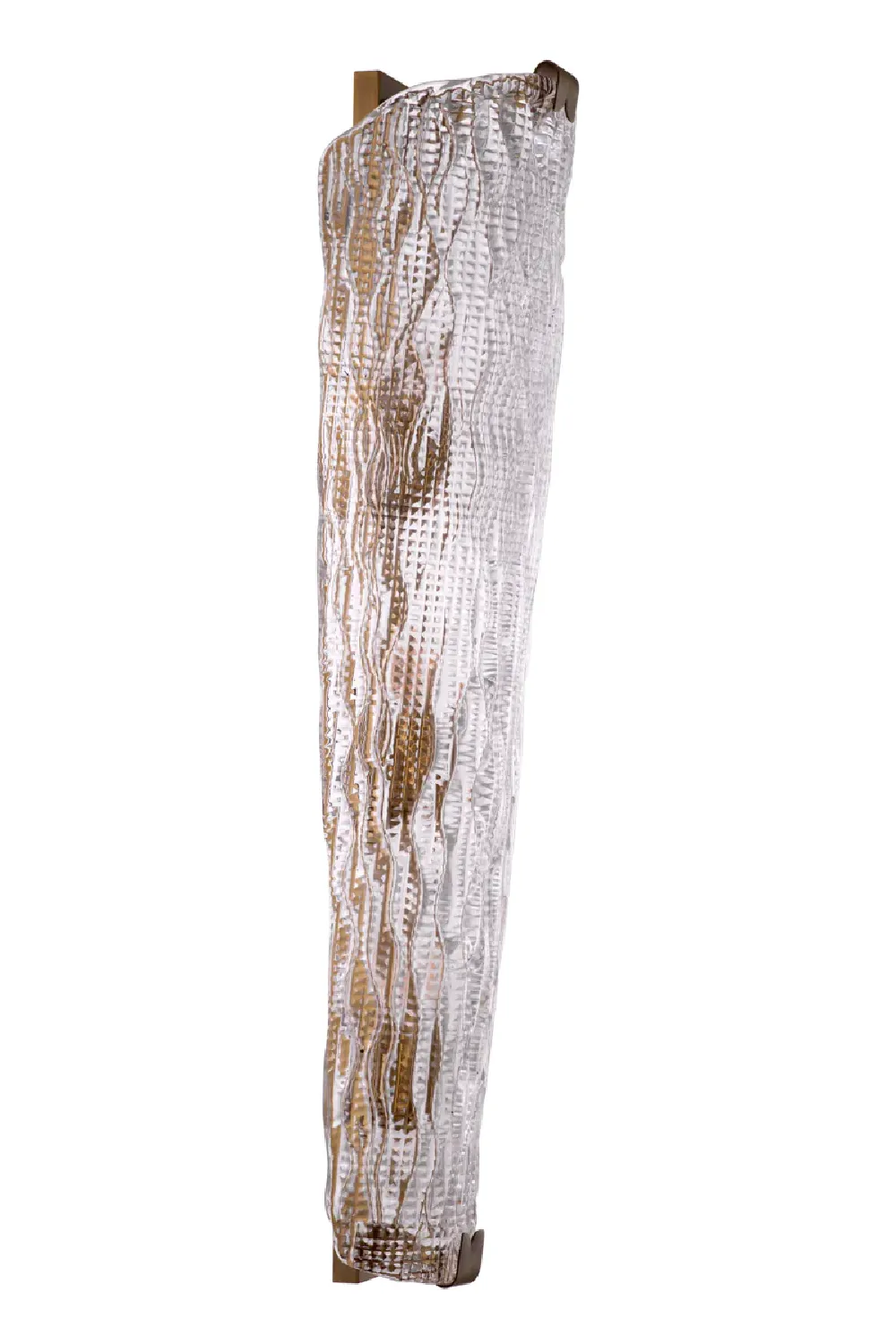 Carved Glass Wall Lamp | Eichholtz Todd