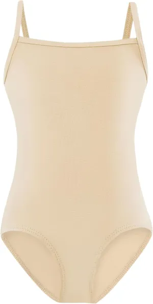 Domusgo Girls Camisole Ballet Leotard Seamless Soft Undergarment for Toddler Kids Teens Pink Black Nude White Purple