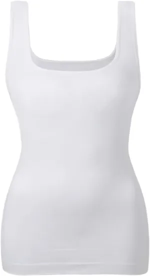 EUYZOU Women Tummy Control Shapewear Tank Tops Seamless Square Neck Compression Tops Slimming Body Shaper Camisole