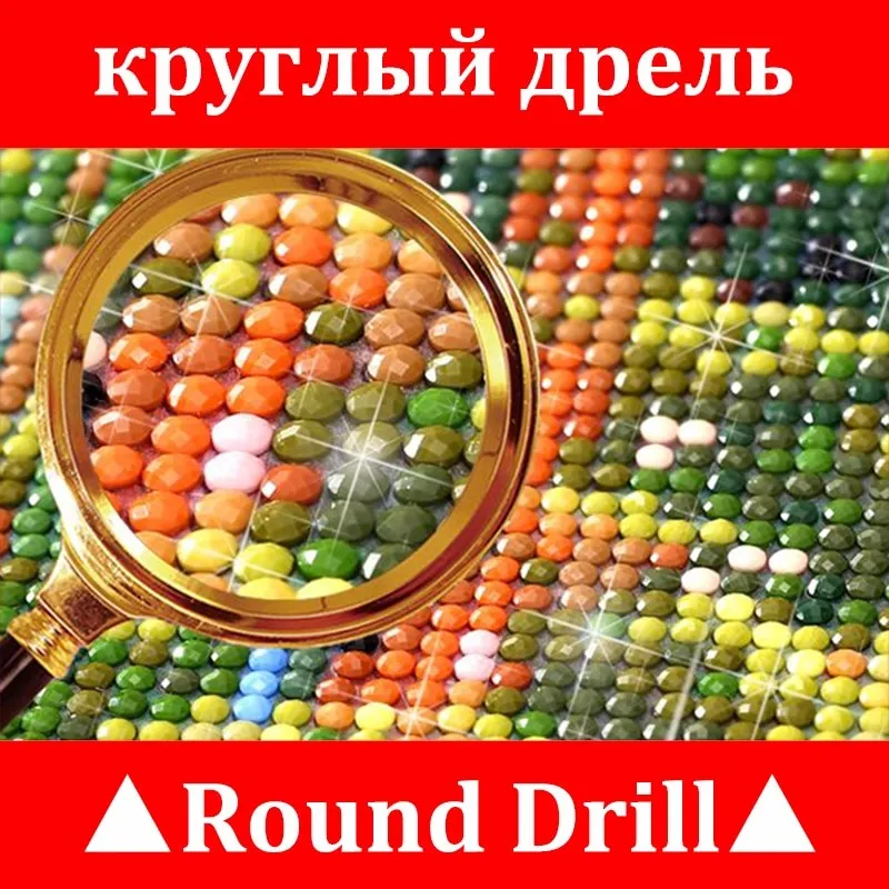 Fox And Pups | Fox Diamond Painting Kit | Full Round Drill 5D Rhinestones | DIY Animal Portrait