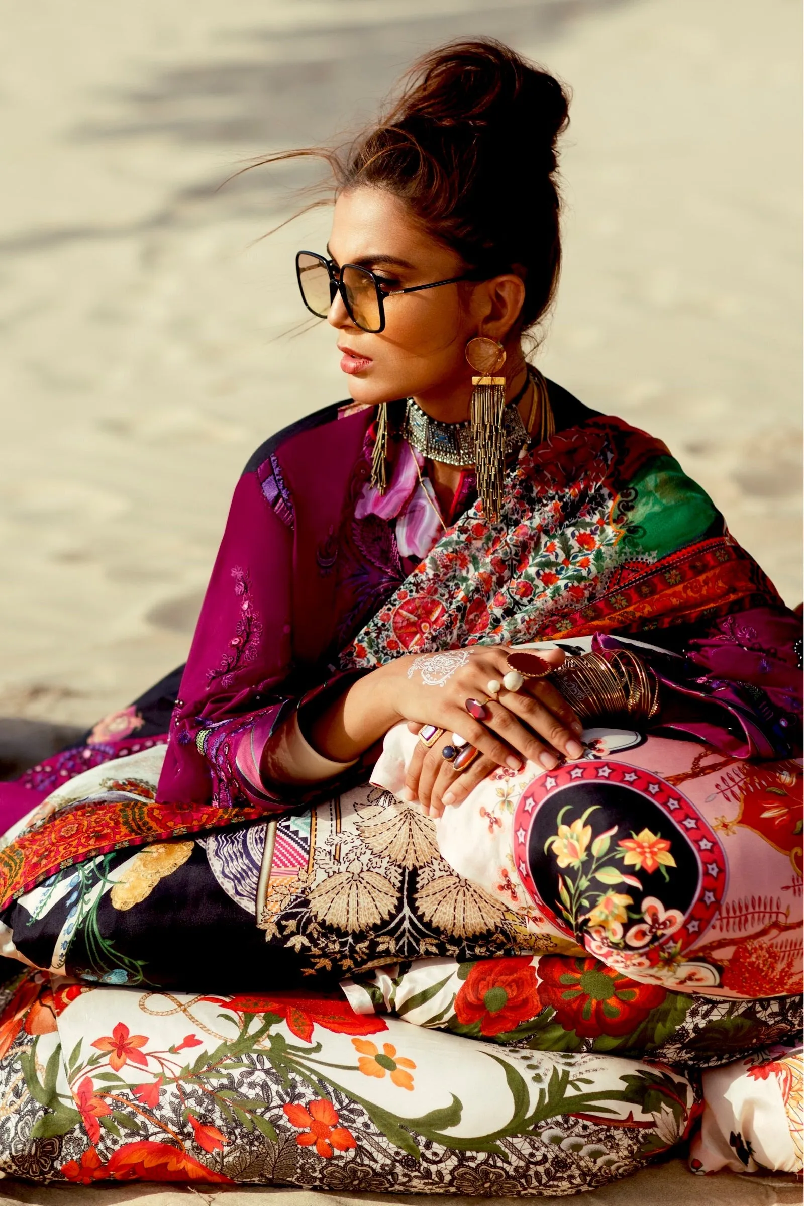 Élan Luxury Lawn Collection – EL-12 A (AMARLI)