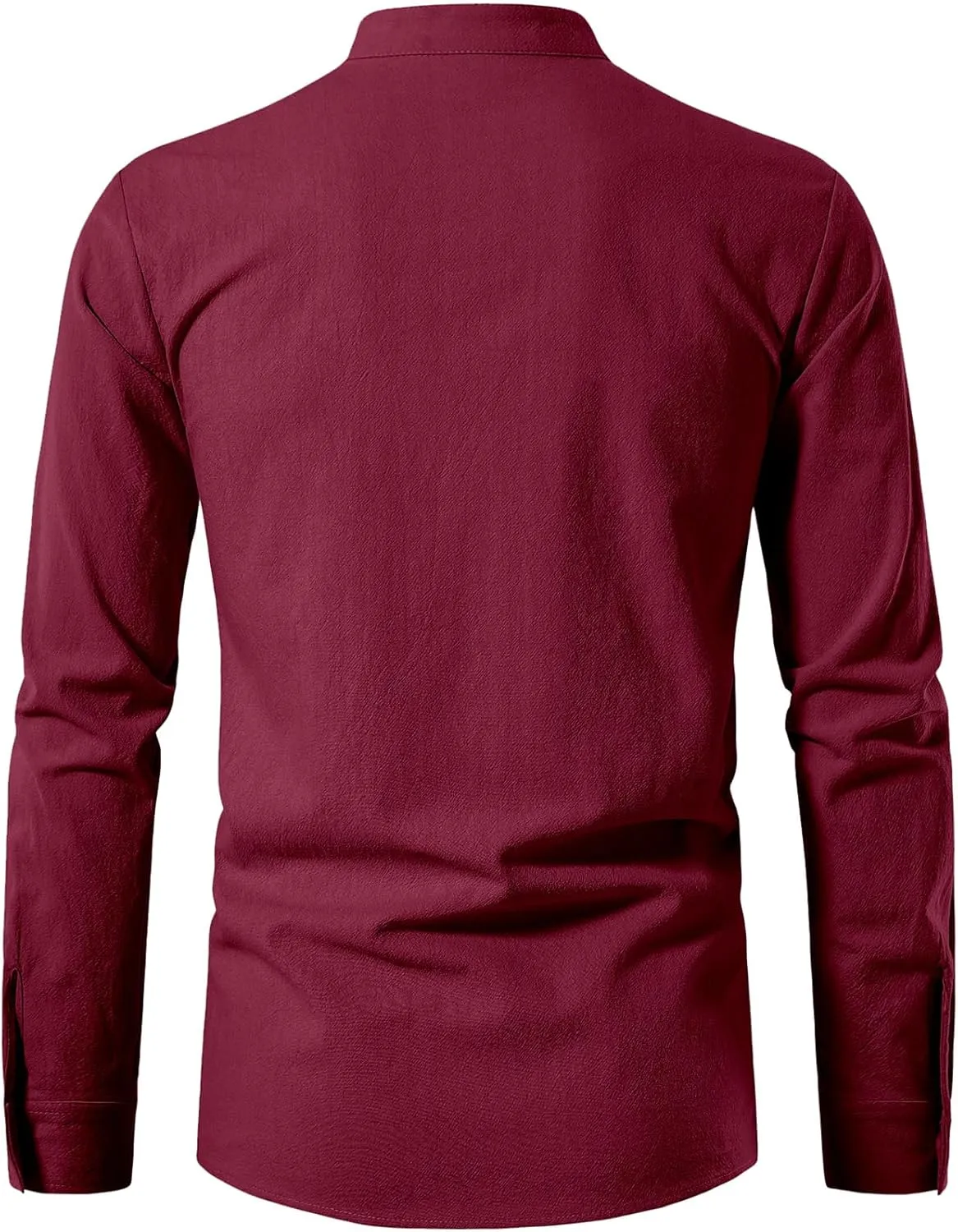 Men's Pure Cotton Retro Lace Up Shirts for Renaissance Pirate Viking Medieval