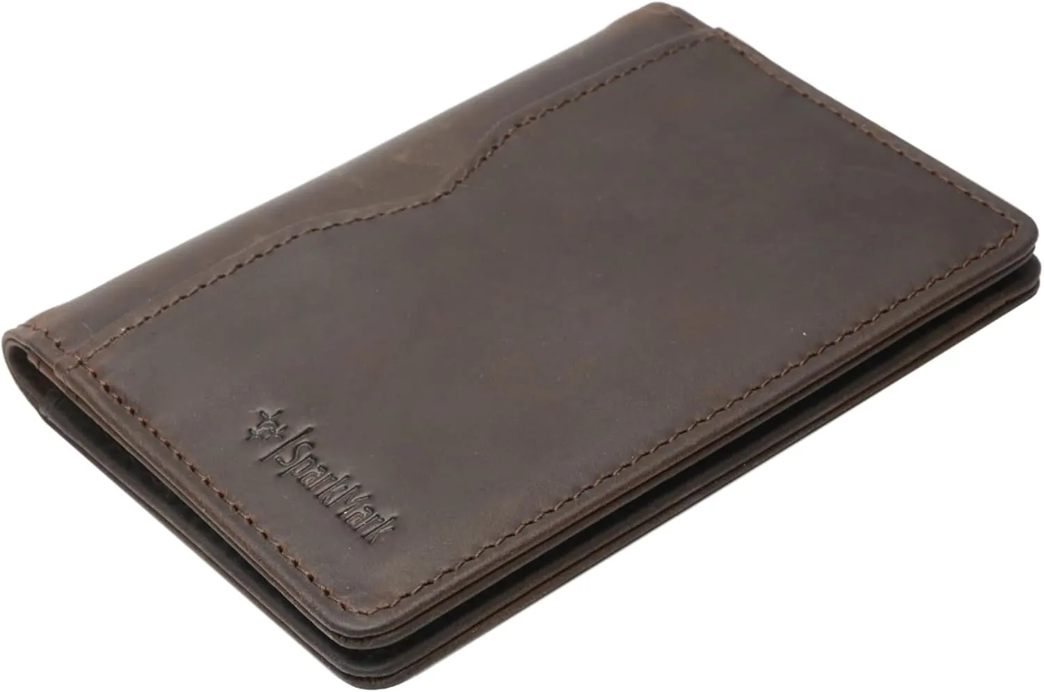 Minimalist RFID Wallet for Men and Women | Slim Bifold Credit Card Holder Wallet | Men's Business Card Case | Genuine Leather Front Pocket wallet with Gift Box