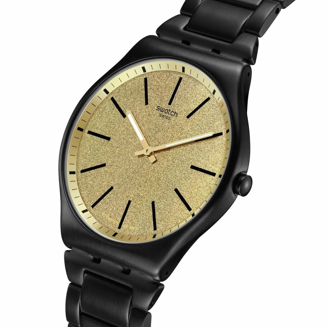 Swatch Dashing Slate Quartz Watch