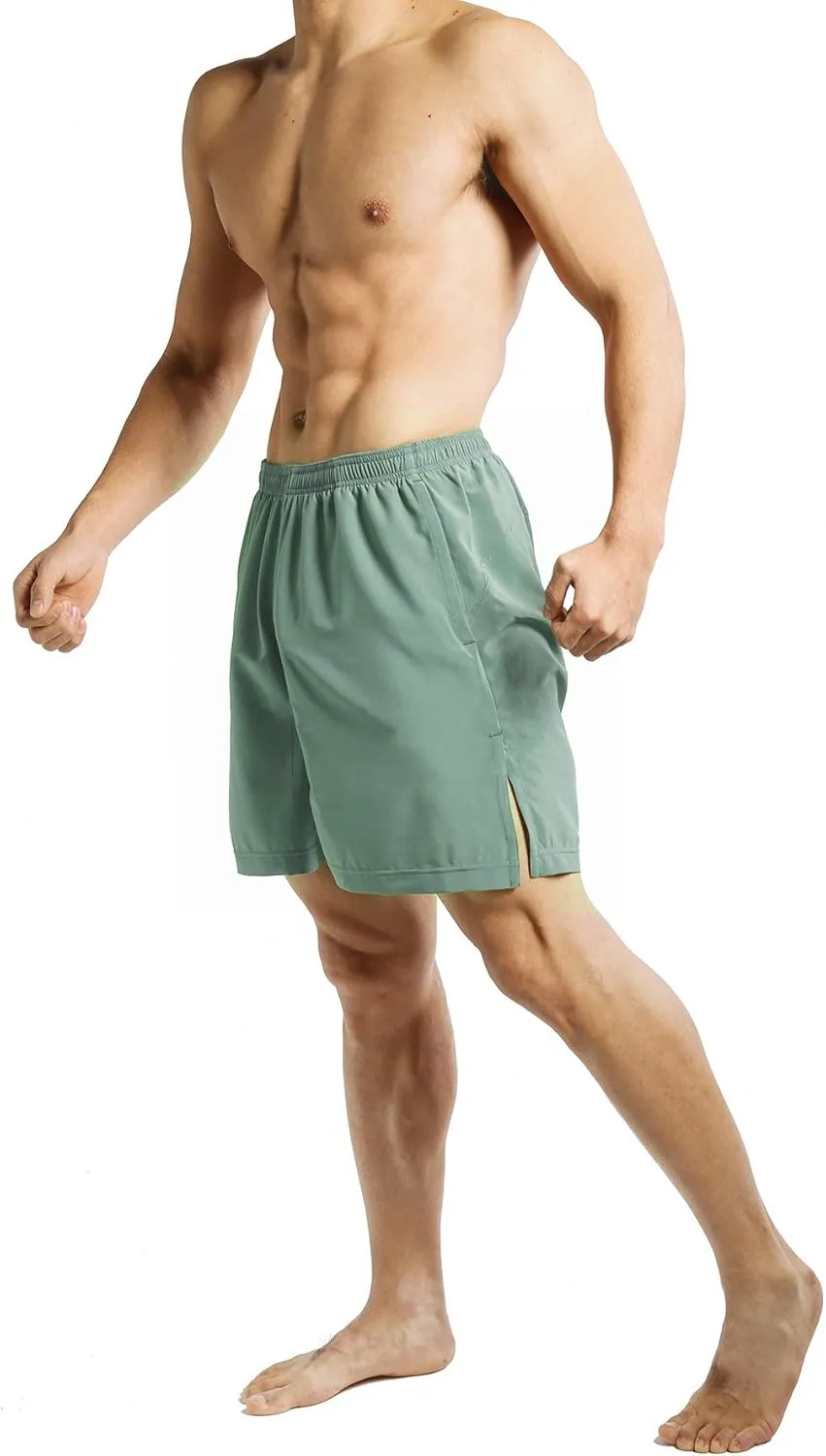 Tough Mode Mens Ultra Lightweight WOD Bodybuilding Workout Training Running Lifting Shorts Pocket