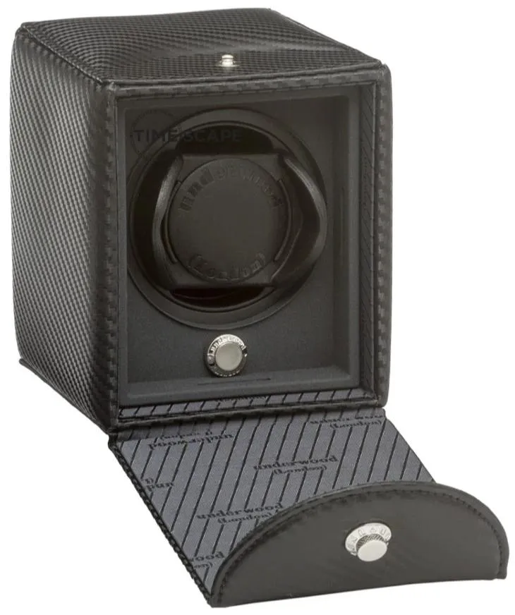 UNDERWOOD (LONDON) - Classic Carbon Single Watch Winder | UN810/CF