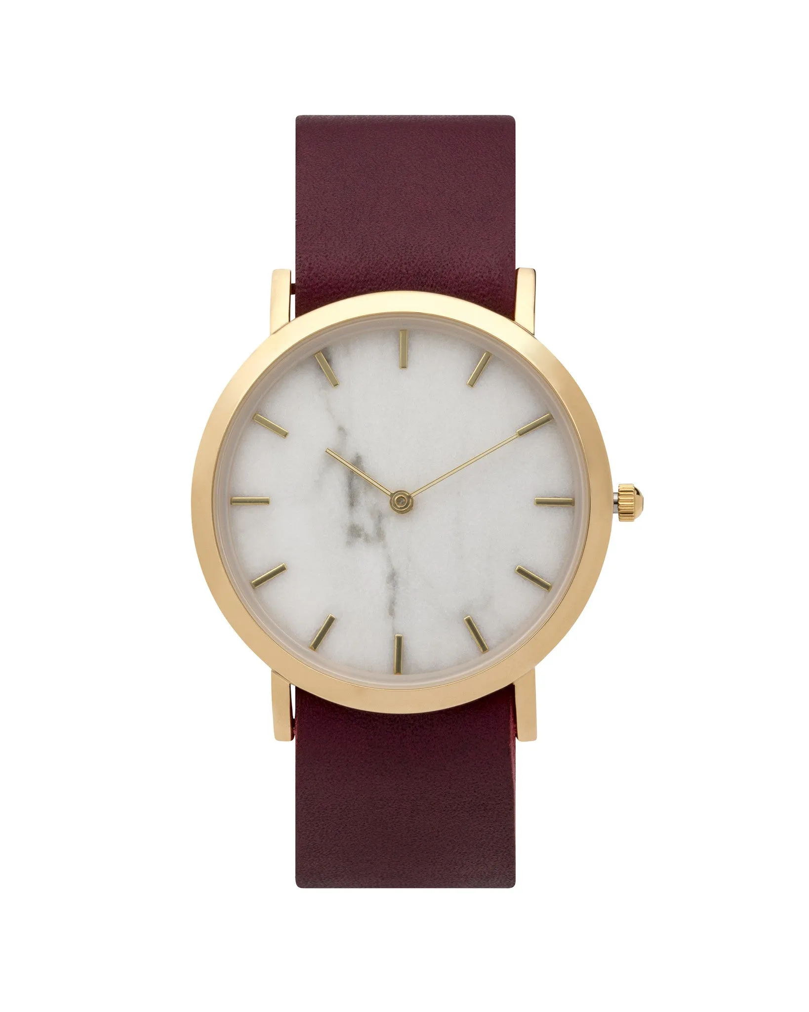 White Marble Classic Watch